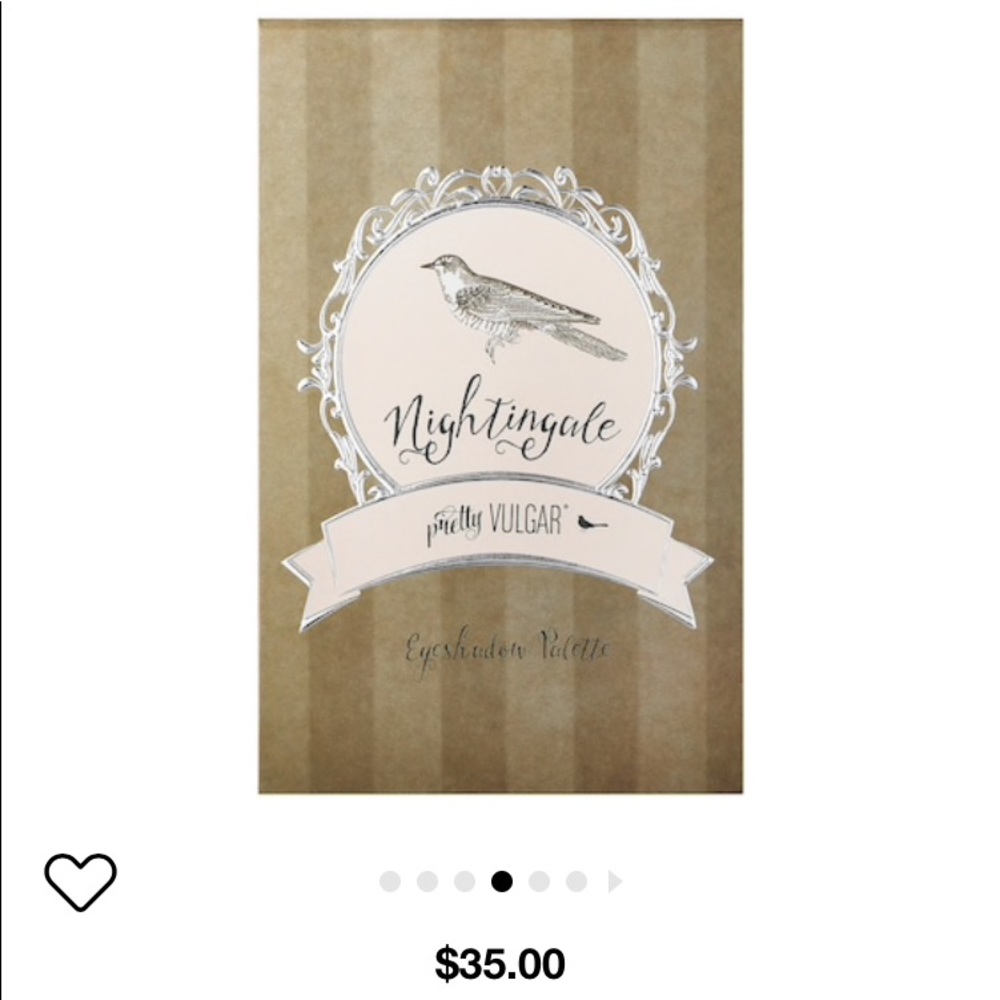 PRETTY VULGAR NIGHTINGALE SMOKEY EYESHADOW PALETTE